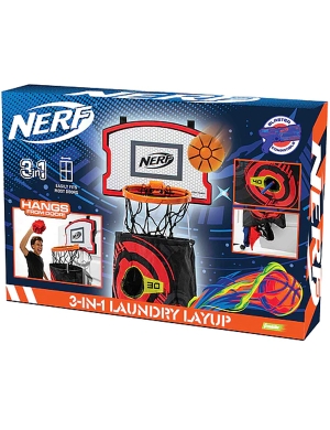 Nerf 3-in-1 Basketball Laundry Layup